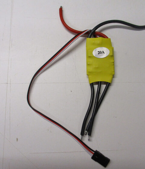 20 Amp Speed controller for brushless motor