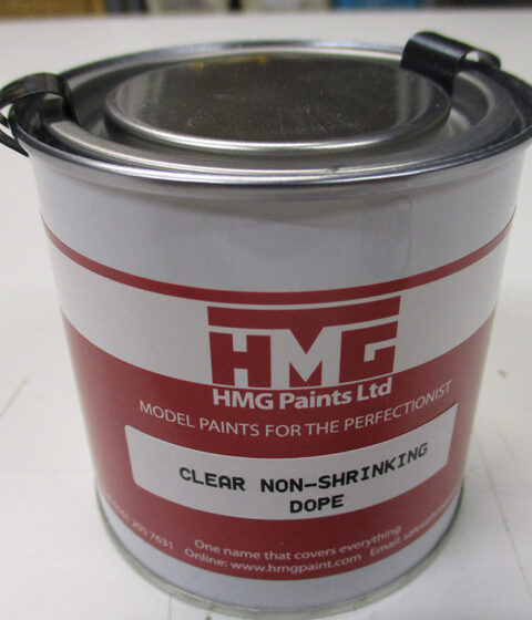 Clear NON shrinking dope 125 ml