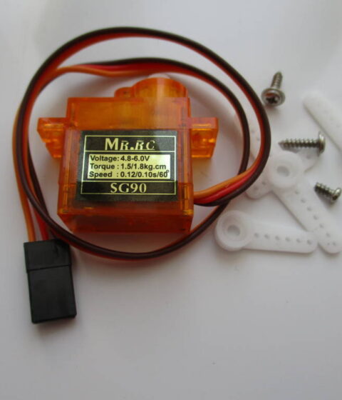 MR.RC SG90  9 gram micro servo nylon gears colour orange