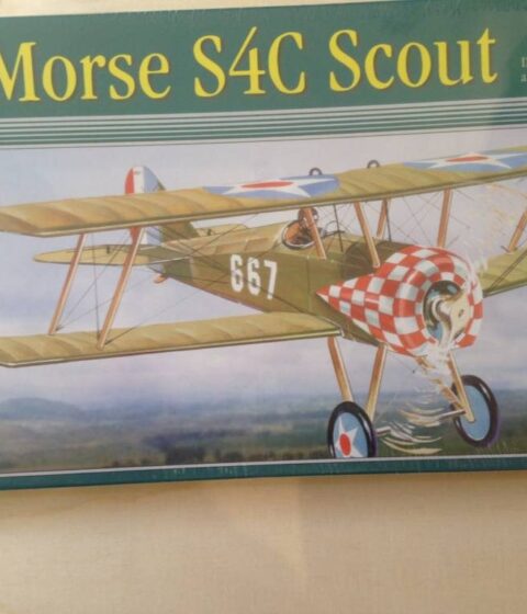 Balsa Model kit Free flight Thomas Morse Scout   Guillows