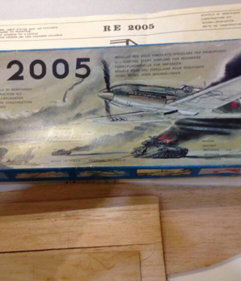 RE  2005  control line  model   retro kit