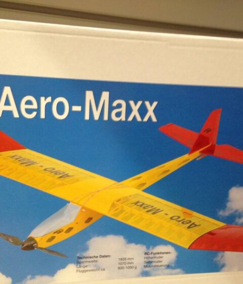 AeroMaxx electric glider Pre-built ready to cover
