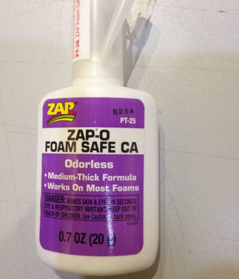 ZAP    Foam safe  CA