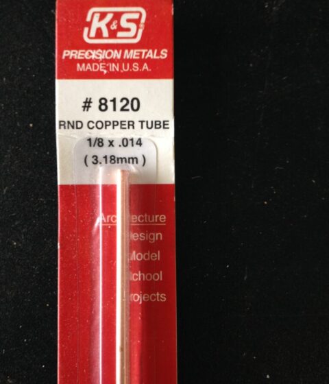 1/8  copper tube